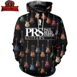 3D All Over Printed Electric Guitar Gift AOP Unisex Hoodie