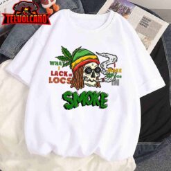 420 Smoke Weed Funny Marijuana Cannabis Leaf Rasta Men Women T Shirt