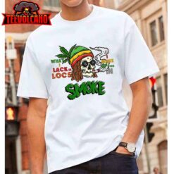 420 Smoke Weed Funny Marijuana Cannabis Leaf Rasta Men Women T Shirt img1 A1