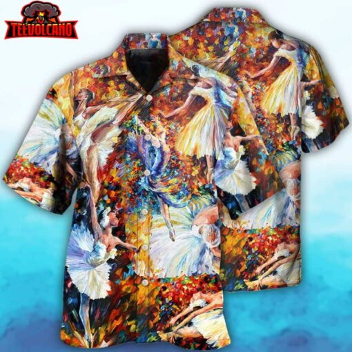 Ballet Beautiful Mix Color Art Hawaiian Shirt