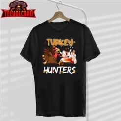 Funny Bowling Thanksgiving Turkey Day Gifts Turkey Hunters T-Shirt