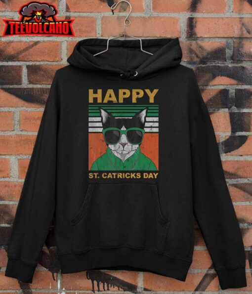 Happy St Catricks Day Cat Humor St. Patrick’s Day Kitten T-Shirt