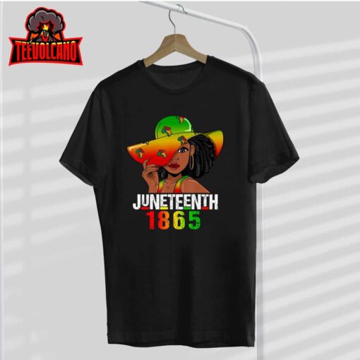 1865 Juneteenth Celebrate African American Freedom Day Women T-Shirt