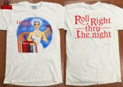 1988 Little Feat Roll Right Thru The Night T-Shirt