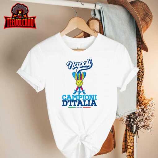 3 Bastoni Campioni d’Italia Napoli Tifosi Napoletani 1926 T-Shirt