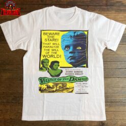 90s The Damned Village of The Damned T-Shirt, Vtg The Damned Shirt