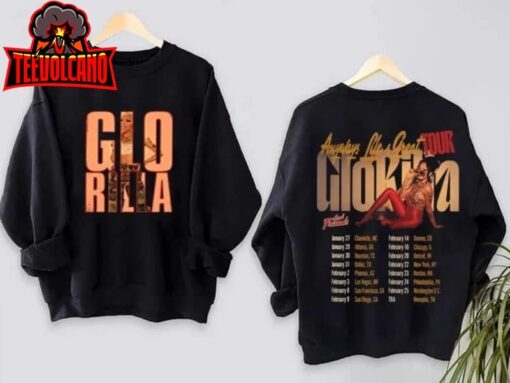 Glorilla North America Tour 2023 T-Shirt, The Second Leg Tour 2023 Shirt
