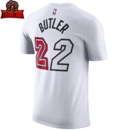 Miami Heat Jimmy Butler Black City Edition Name & Number T Shirt 2