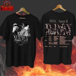 Agust D D-Day Shirt, Agust D World Tour Two Side Shirt, Vintage Suga World Tour Shirt