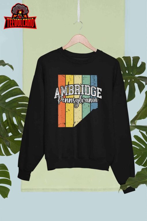 Ambridge Pennsylvania, Bridger Pride 15003, Beaver County T-Shirt