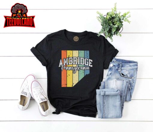 Ambridge Pennsylvania, Bridger Pride 15003, Beaver County T-Shirt