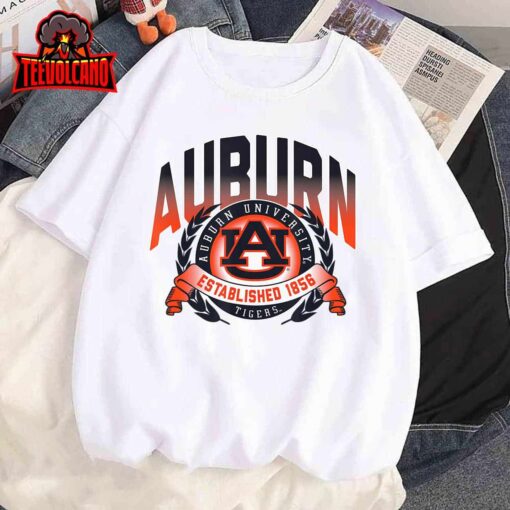 Auburn Tigers Orange Fade Officially Licensed T-Shirt