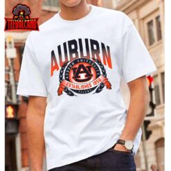 Auburn Tigers Orange Fade Officially Licensed T-Shirt