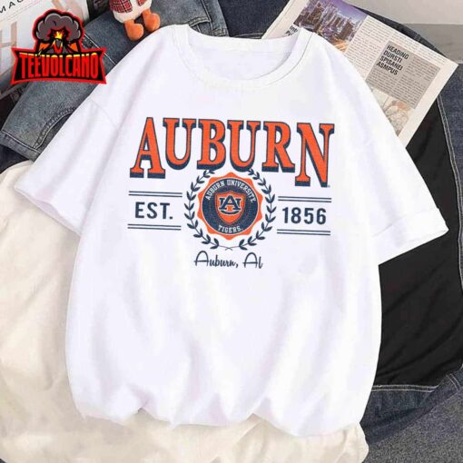 Auburn Tigers Seal Vintage Gray Officially Licensed Sweatshirt