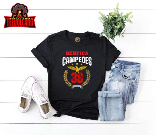 Benfica Campeao 38 Portugal T-Shirt