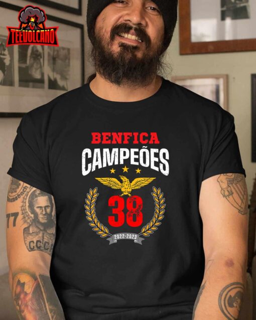 Benfica Campeao 38 Portugal T-Shirt