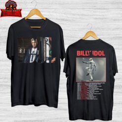 Billy Idol Live Tour 2023 T-Shirt, Billy Idol Concert 2023 Shirt