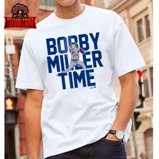 Bobby Miller Time – Los Angeles Baseball Unisex T Shirt