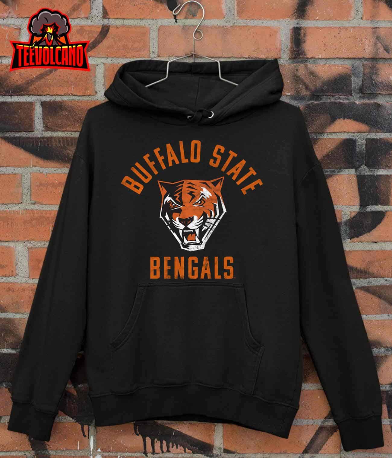 : Buffalo State College Bengals Large Pullover Hoodie