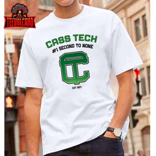 Cass Tech Number 1 Second To None 1 Cass Technical High Premium T-Shirt