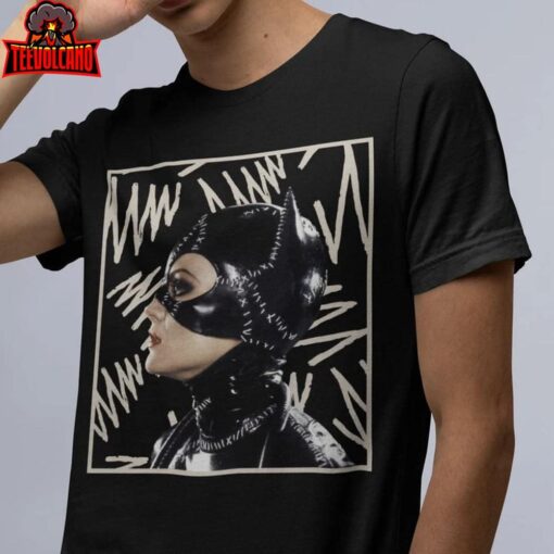 Catwoman ZigZag T-Shirt, Catwoman Michelle Pfieffer Shirt