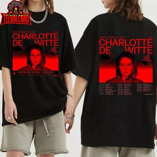 Charlotte de Witte North American Tour 2023 Shirt, Charlotte de Witte Fan Shirt