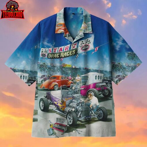 Classics Hot Rod Racing Hawaiian Shirt