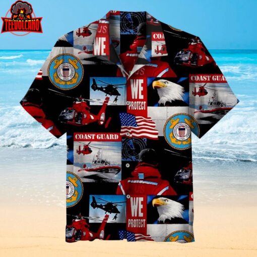 Coast Guard Hawaiian Shirt