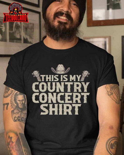 Cool Country Concert For Men Women Country Music Lover Unisex T-Shirt