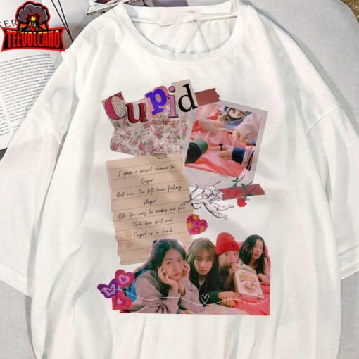 Cupid Fifty Fifty Kpop Sweatshirt, Fifty Fifty Retro Vintage Shirt