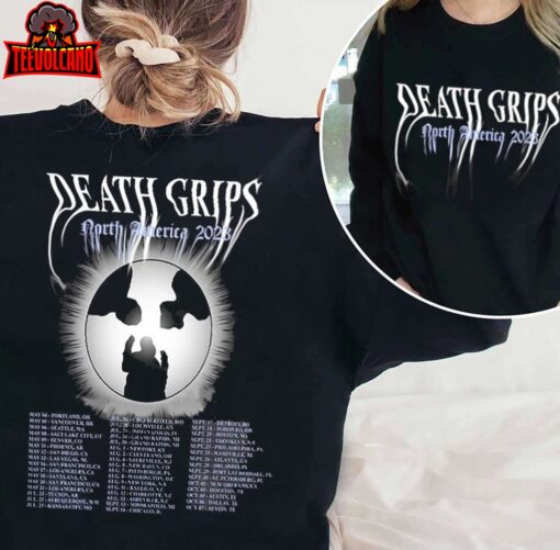 Death Grips Band Tour 2023 T-Shirt, Death Grips North America 2023 Tour Sweatshirt