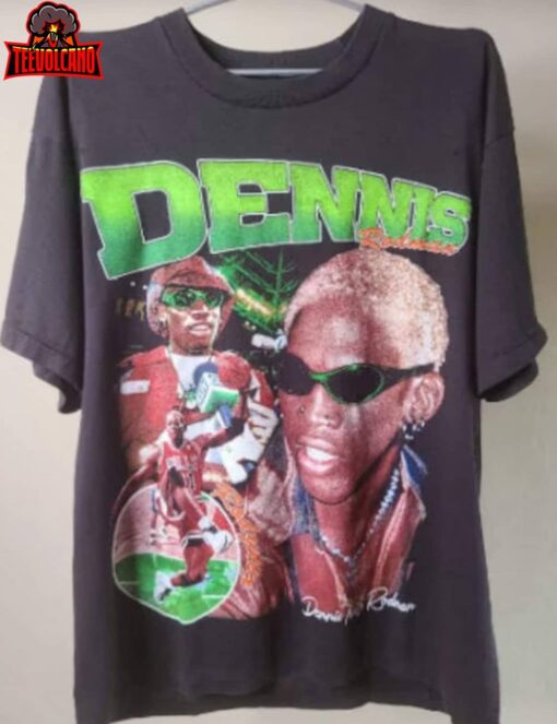 Dennis Rodman Rap Vintage Shirt, Chicago Bulls Basketball Shirt