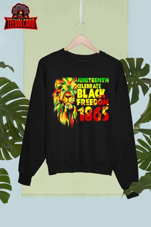 Emancipation Day is great with 1865 Juneteenth Celebrate day T-Shirt