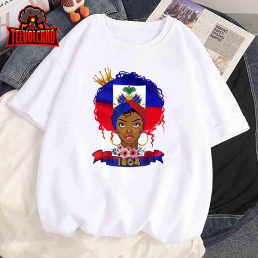 Haitian Haiti Patriotism Roots Heritage Women Men Boys Girls T-Shirt