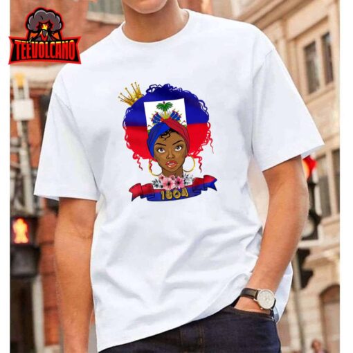 Haitian Haiti Patriotism Roots Heritage Women Men Boys Girls T-Shirt