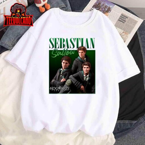 Harry Potter Hogwarts Legacy Sebastian Sallow Collage Unisex T-Shirt