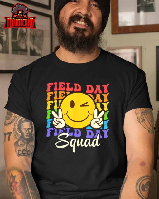 Hippie Field Day 2023 Squad Teacher Student Boys Girls Kids T-Shirt