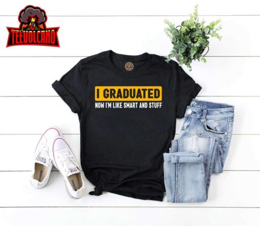 I Graduated Graduate Class 2023 Funny Graduation For Him Her Unisex T-Shirt