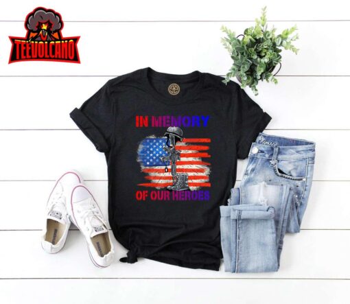 In Memory, of our heroes, Memorial Day Unisex T-Shirt