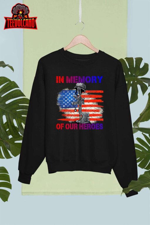 In Memory, of our heroes, Memorial Day Unisex T-Shirt