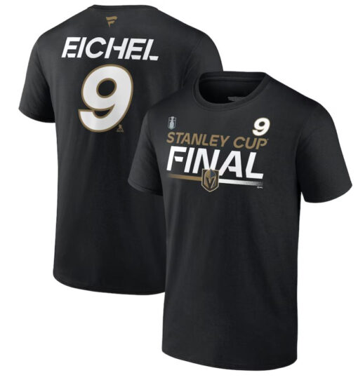 Jack Eichel Vegas Golden Knights 2023 Stanley Cup Final Name & Number Unisex T-Shirt