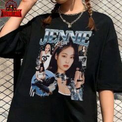 Jennie Blackpink Black Pink Shut Down Shirt, BlackPink Homage Vintage 90s Shirt