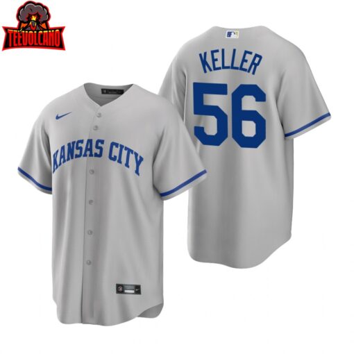 Kansas City Royals Brad Keller Gray Road Replica Jersey