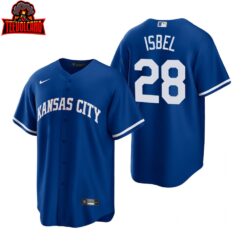 Kansas City Royals Kyle Isbel Royal Alternate Replica Jersey