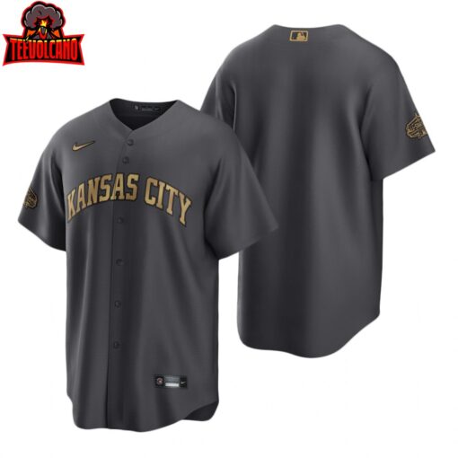 Kansas City Royals Team Charcoal 2022 All-Star Game Replica Jersey