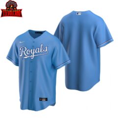 Kansas City Royals Team Light Blue Replica Alternate Jersey