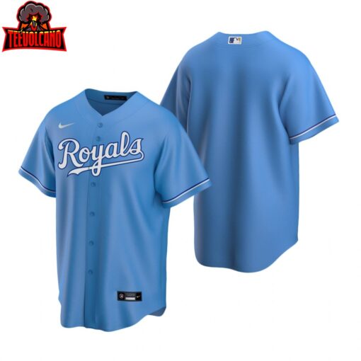 Kansas City Royals Team Light Blue Replica Alternate Jersey