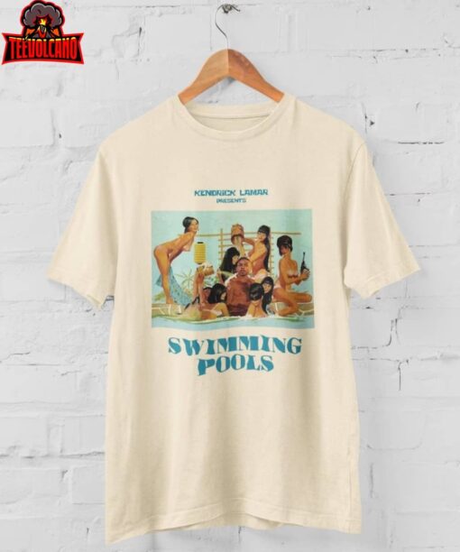 Kendrick Lamar Inspired Swimming Pools Vintage 90’s Comic Style T-Shirt