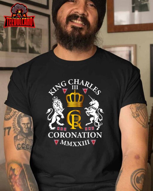 King Charles III British Monarch Royal Coronation May 2023 T-Shirt