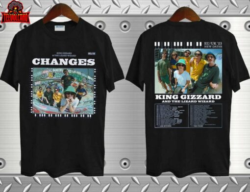 King Gizzard And The Lizard Wizard EUUK ’23 New Dates T-Shirt